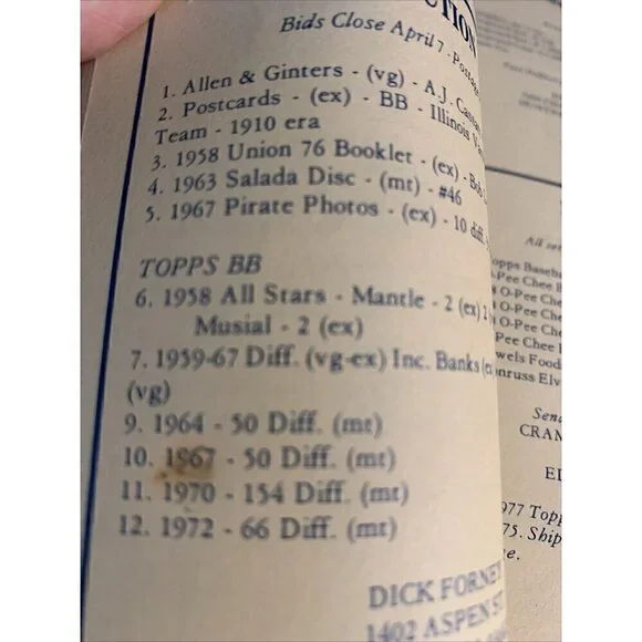 The Trader Speaks' - Original Trading Card Publication - April 1978 - Picture 8 of 11